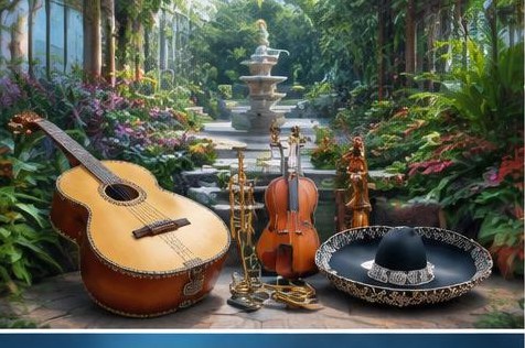 Youth Mariachi musicians bring music to botanical garden