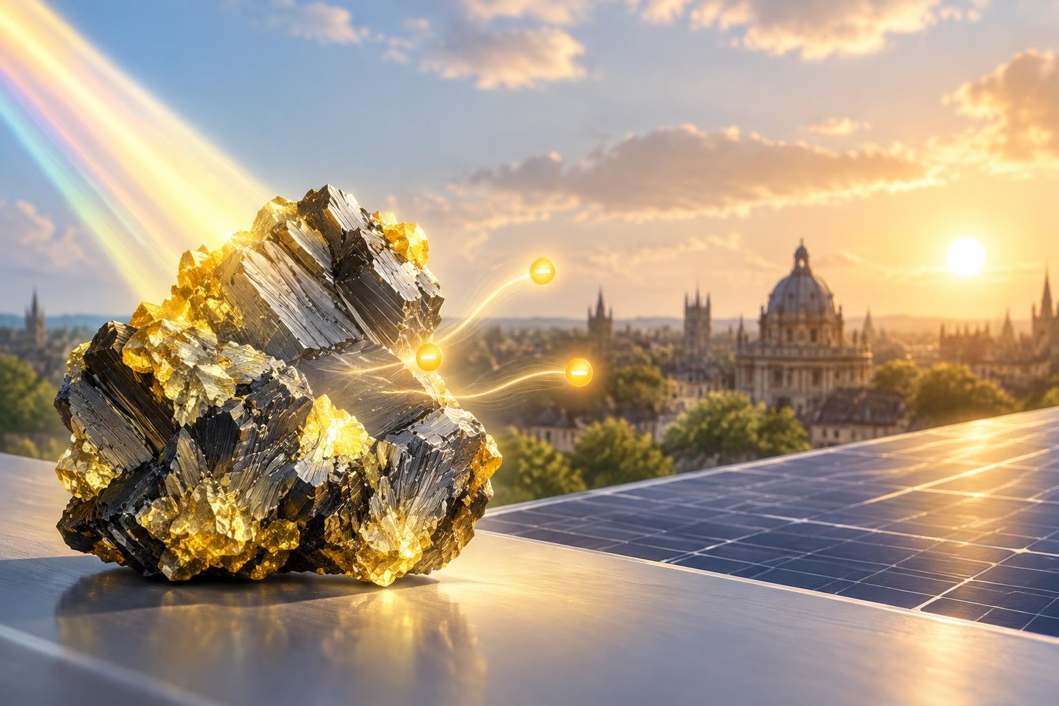 Oxford research identifies a potential route to more efficient solar cells
