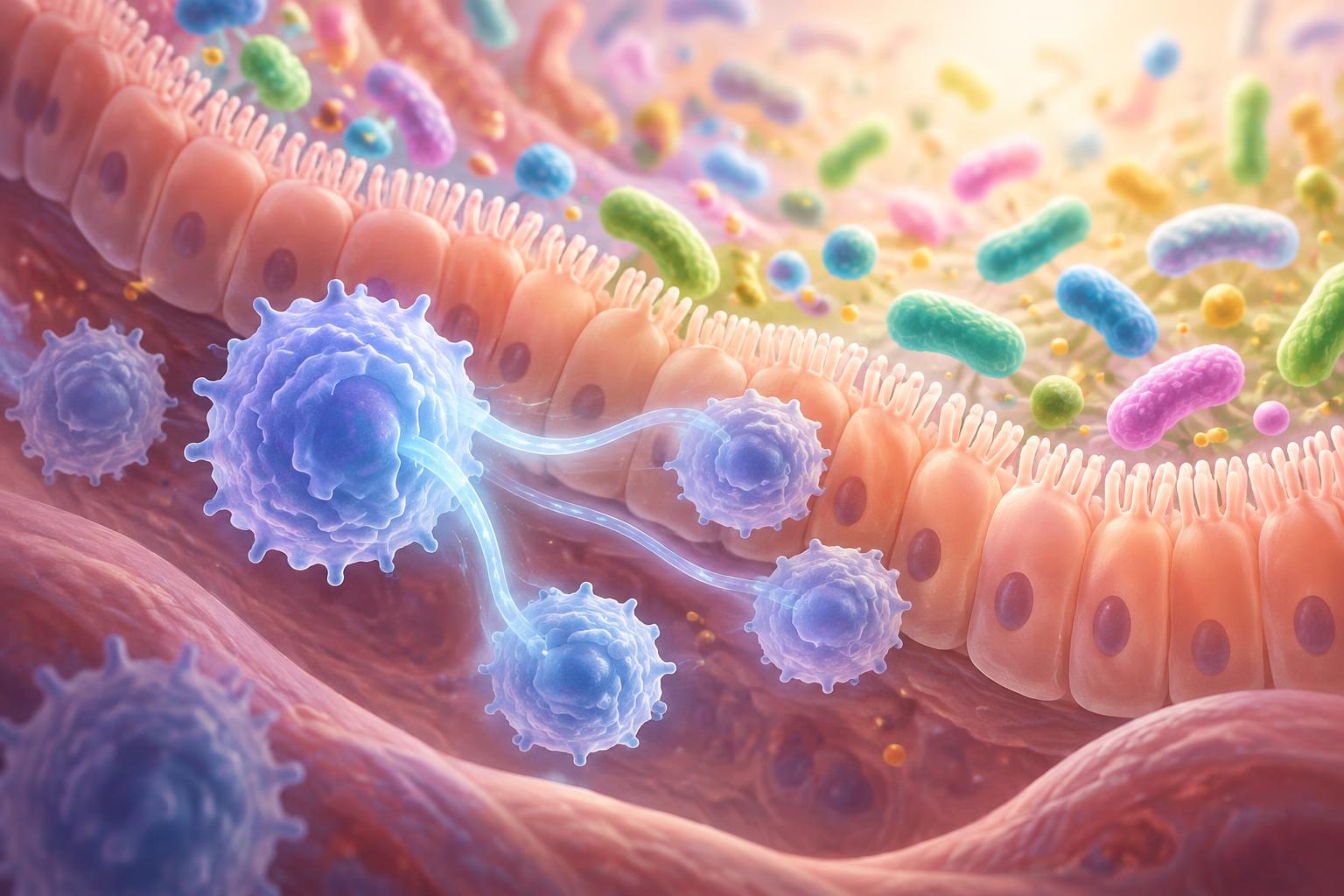 Research reveals how immune cells tolerate beneficial gut bacteria