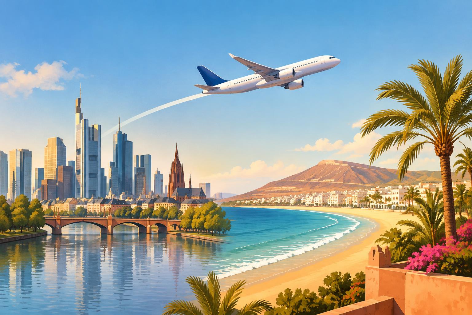 New nonstop flights connect Frankfurt with Agadir
